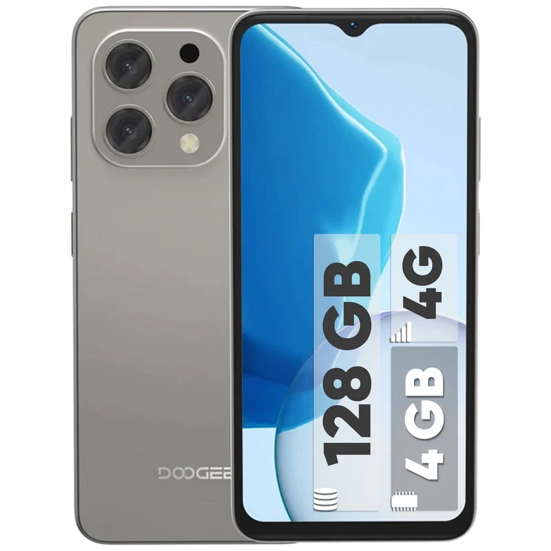 گوشی موبایل دوجی مدل N55 دو سیم کارت ظرفیت 128 گیگابایت و رم 4 گیگابایت