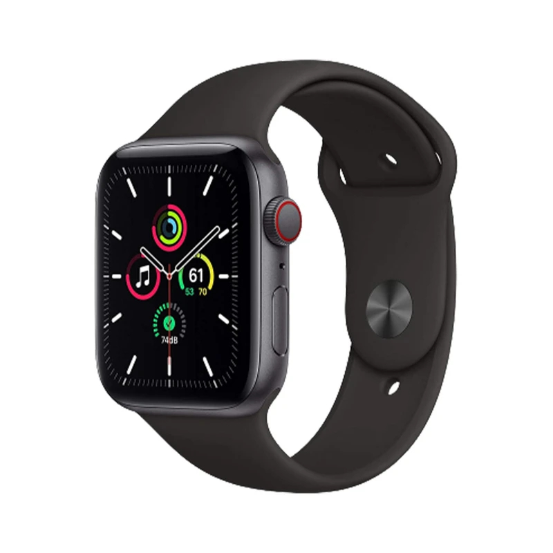 ساعت هوشمند اپل واچ سری SE مدل 40mm Aluminum Case with Sport silicone Band