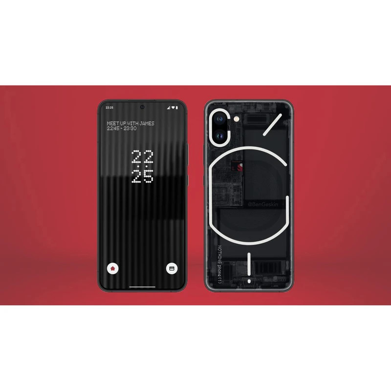 گوشی موبایل ناتینگ مدل Phone 1 دو سیم کارت ظرفیت 256 گیگابایت و رم ۱۲ گیگابایت