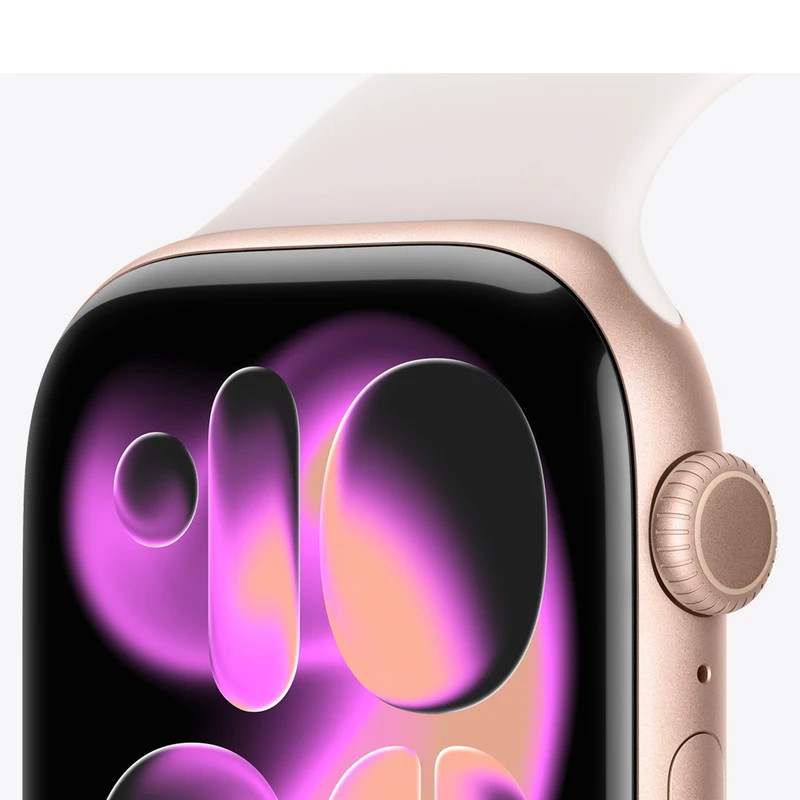 ساعت هوشمند 44 میلی متری اپل مدل Series 11 Aluminum Case با بند سیلیکونی