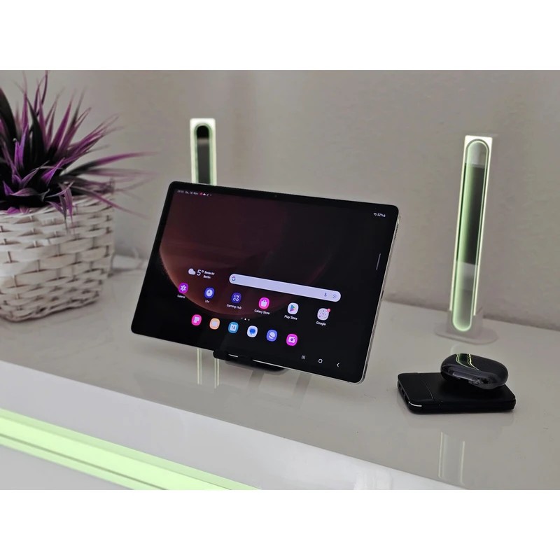 تبلت 12.4 اینچ سامسونگ مدل Galaxy Tab S9 FE Plus 5G SM-X616B، ظرفیت 256 گیگابایت و رم 12 گیگابایت