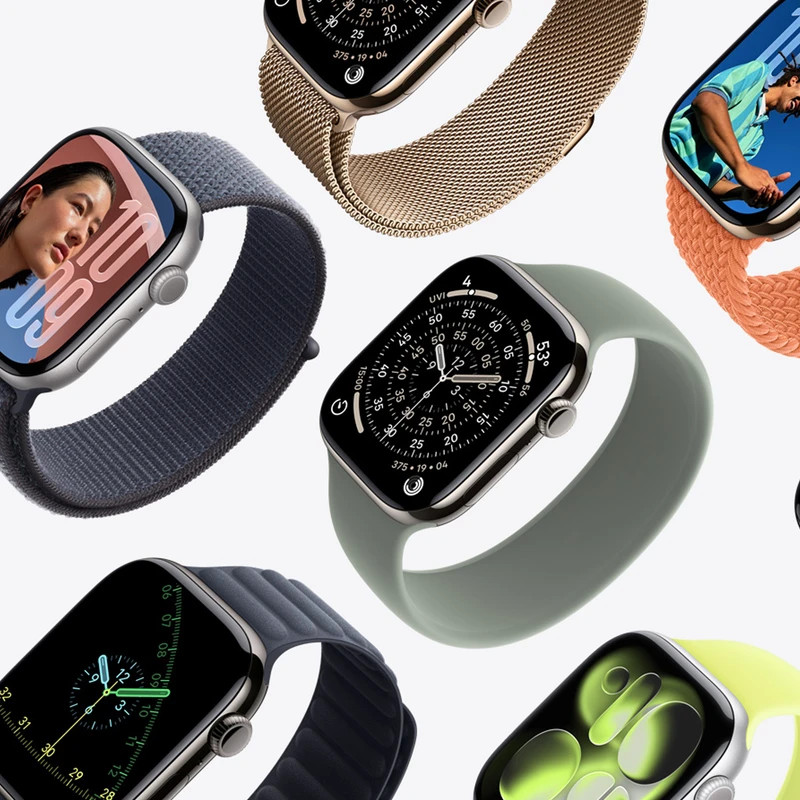 ساعت هوشمند 40 میلی متری اپل مدل Series 11 Aluminum Case با بند سیلیکونی