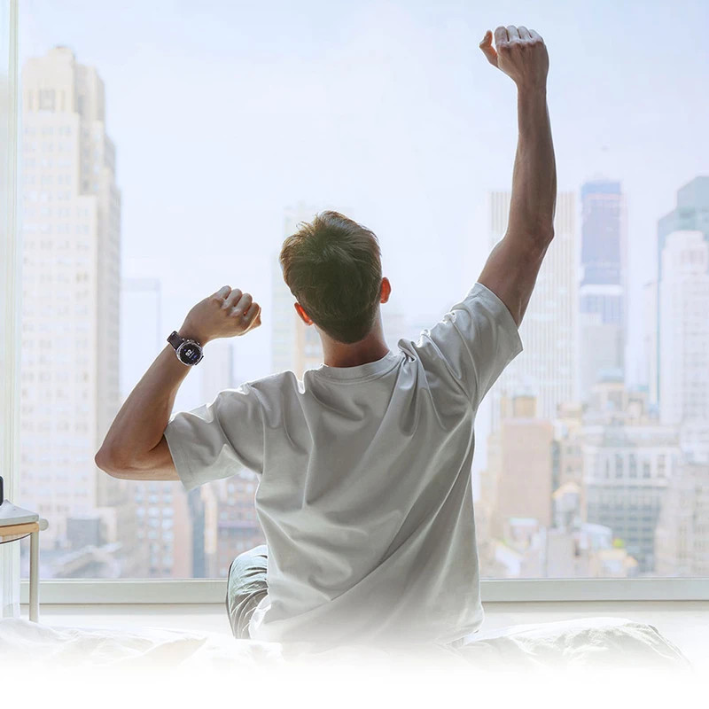 ساعت هوشمند 46 میلی‌متری سامسونگ مدل Galaxy Watch 8 Classic با بند چرمی