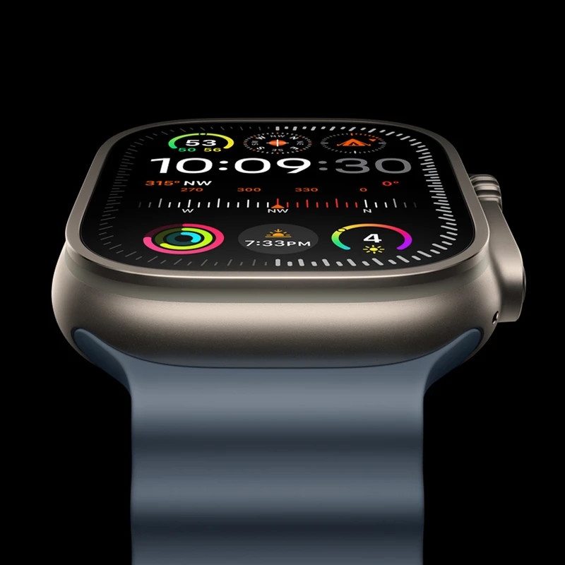 ساعت هوشمند 49 میلی متری اپل مدل Ultra 3 Black Titanium Case با بند Ocean