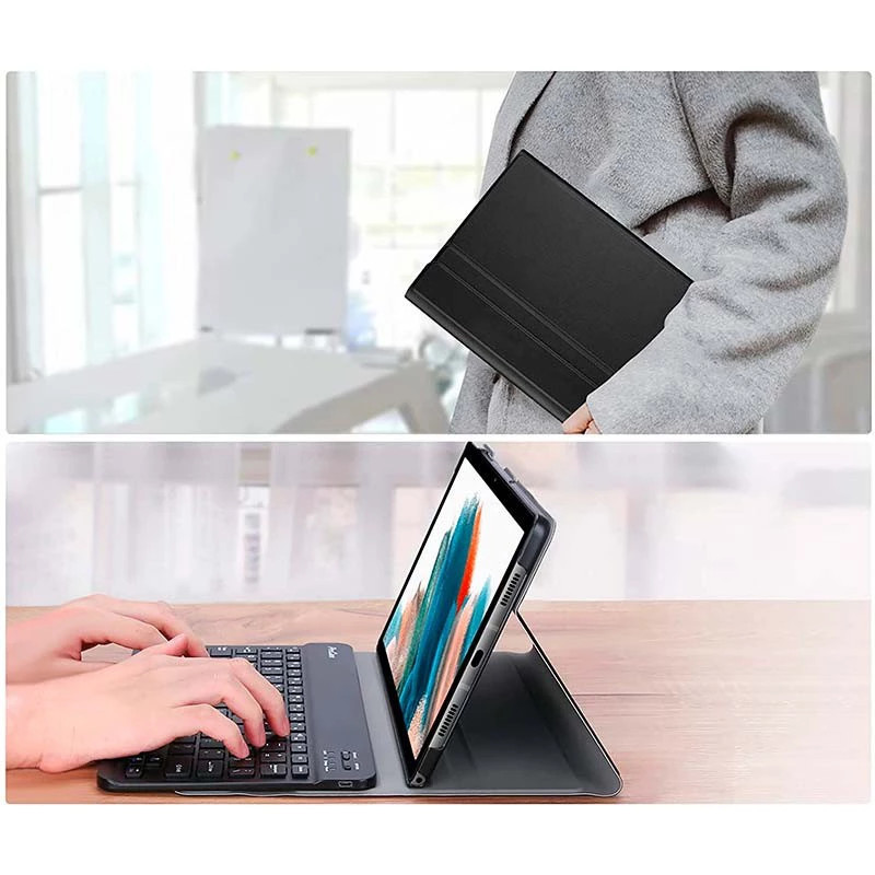 تبلت 10.5 اینچ سامسونگ مدل Galaxy Tab A8 10.5 SM-X205، ظرفیت 64 گیگابایت و رم 4 گیگابایت